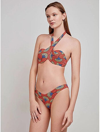 Top bikini multiposición, con aro y foam