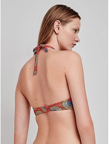Top bikini multiposición, con aro y foam