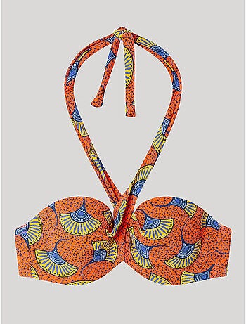 Top bikini multiposición, con aro y foam