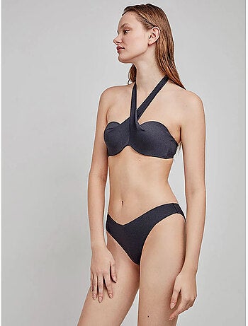 Top bikini multiposición, con aro y foam