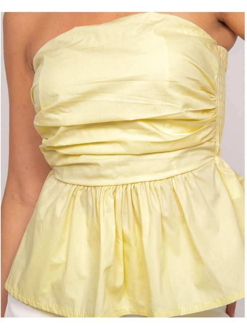 Top bustier FELICIE Amarillo - Kiabi
