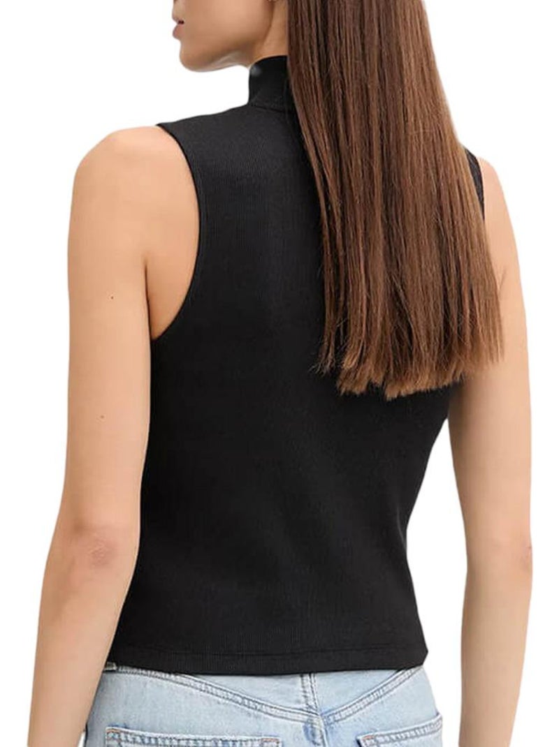 Top Calvin Klein Jeans para Mujer - Tejido A Negro - Kiabi
