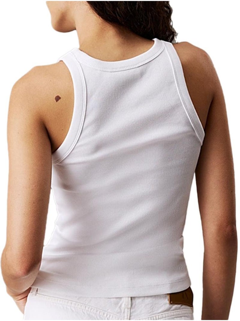 Top Calvin Klein Jeans para Mujer Blanco - Kiabi