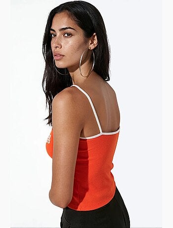 Top camisola ajustado estampado busem
