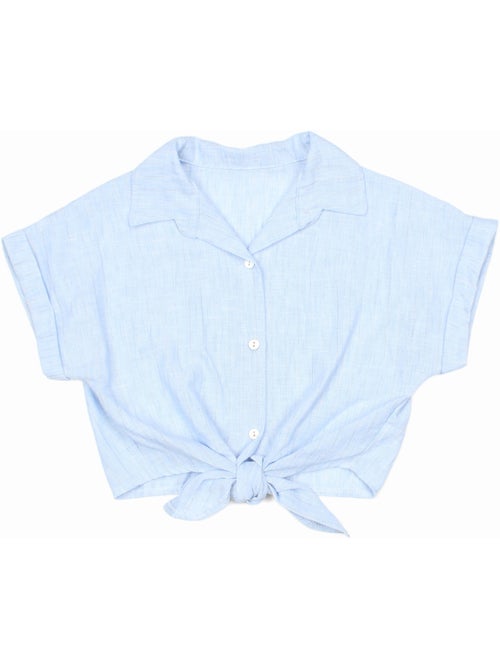 Top con cuello de camisa - Kids Star - Kiabi Top con cuello de camisa - Kids Star - Kiabi