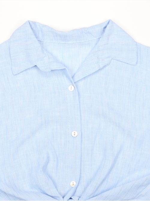 Top con cuello de camisa - Kids Star - Kiabi Top con cuello de camisa - Kids Star - Kiabi