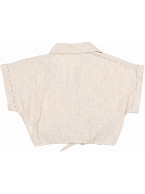 Top con cuello de camisa - Kids Star - Kiabi Top con cuello de camisa - Kids Star - Kiabi