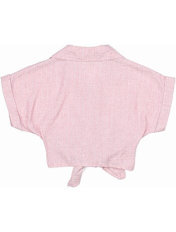Top con cuello de camisa - Kids Star