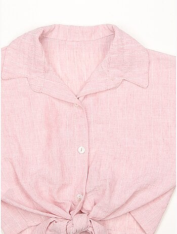 Top con cuello de camisa - Kids Star