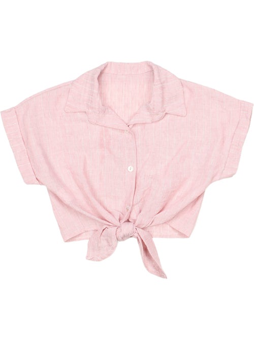 Top con cuello de camisa - Kids Star - Kiabi Top con cuello de camisa - Kids Star - Kiabi