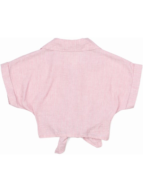 Top con cuello de camisa - Kids Star - Kiabi Top con cuello de camisa - Kids Star - Kiabi