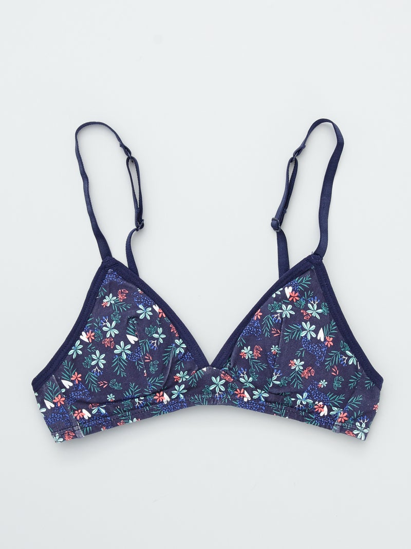 Top con estampado de flores BEIGE - Kiabi