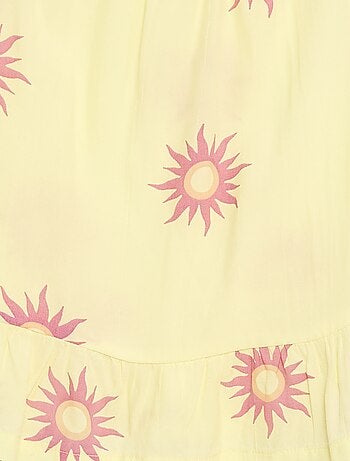 Top con estampado y tirantes finos