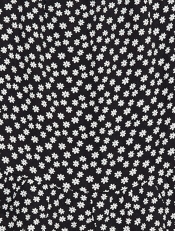 Top con estampado y tirantes finos