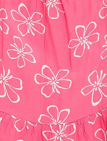 Top con estampado y tirantes finos