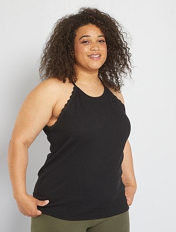 Moda curvy: ropa de tallas grandes para mujer - negro - Kiabi