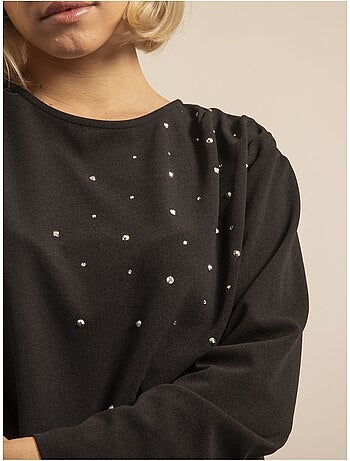 Top con strass FABULIA