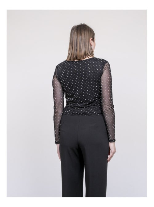 Top con strass FAVERELLE - Kiabi