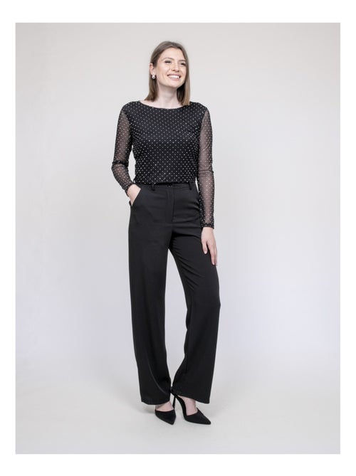 Top con strass FAVERELLE - Kiabi
