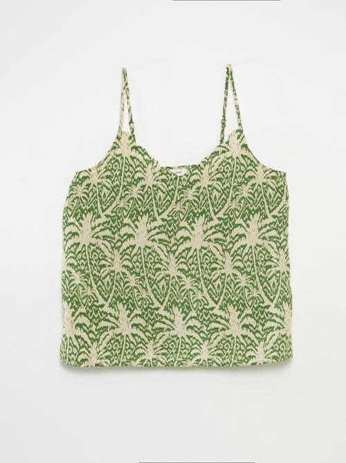 Top con tirantes finos estampado 'JDY' - Kiabi