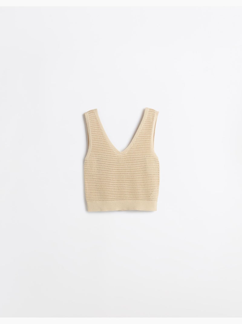 Top con tirantes, MO Fashion Beige - Kiabi