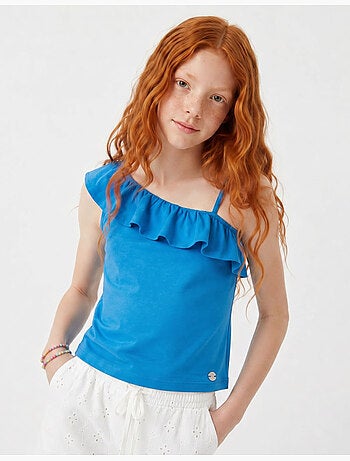 Top con volante, MO Fashion