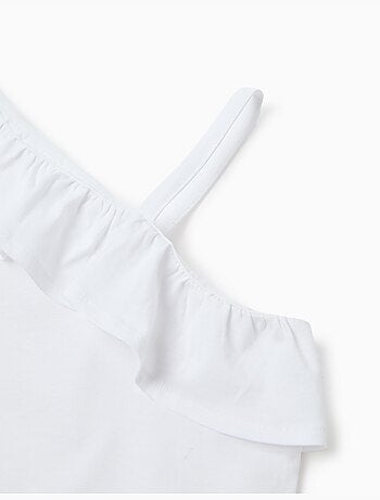 Top con volante, MO Fashion