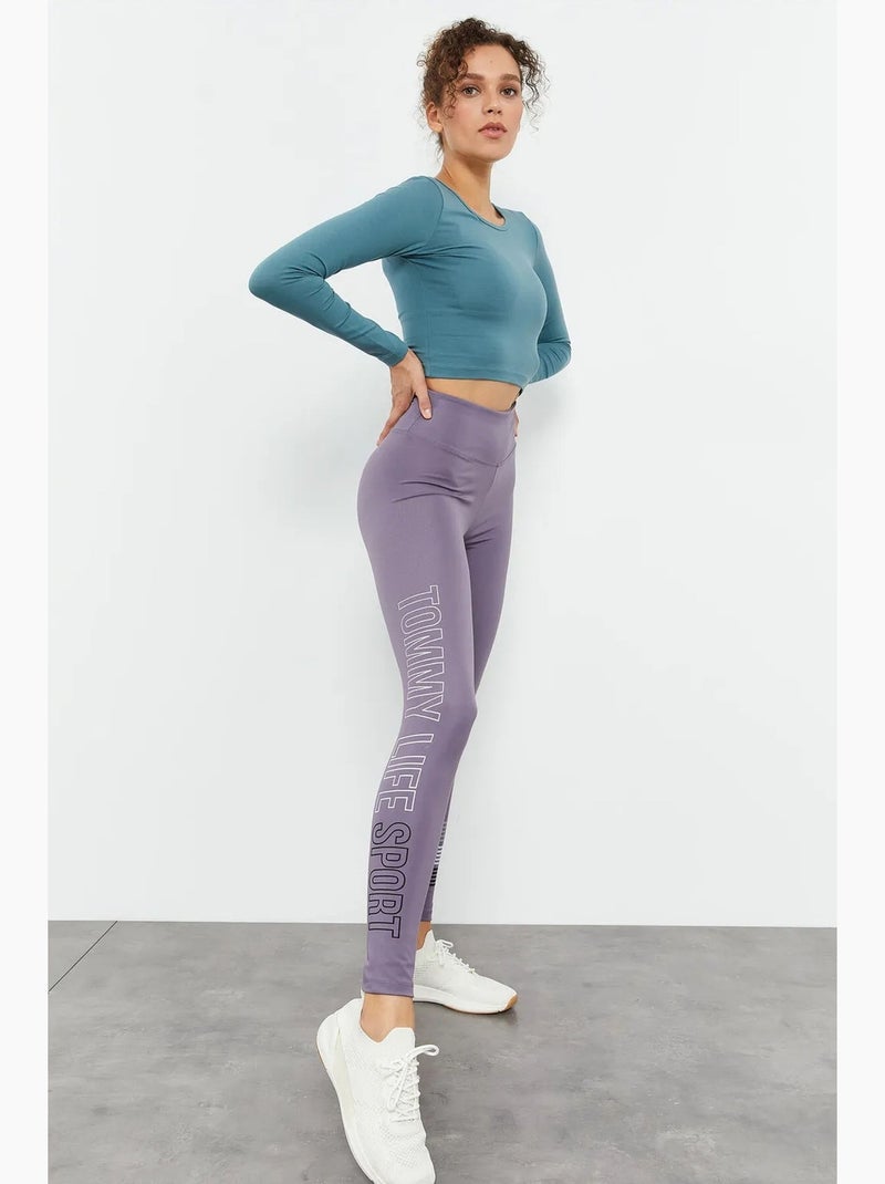 Top corto slim fit de manga larga tommy Azul petróleo - Kiabi