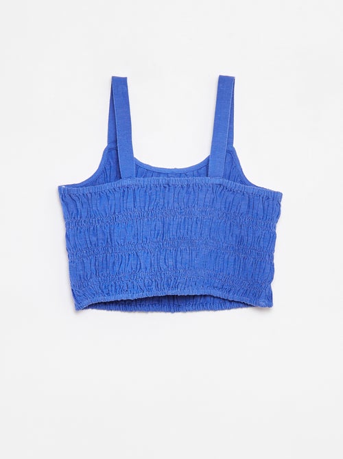 Top cropped de tirantes - Kiabi