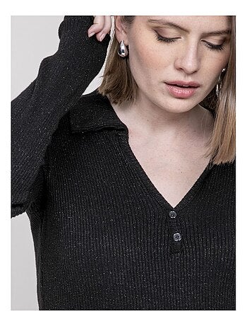 Top cuello polo FRANINA
