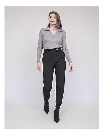 Top cuello polo FRANINA