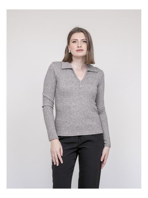 Top cuello polo FRANINA - Kiabi