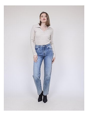 Top cuello polo FRANINA