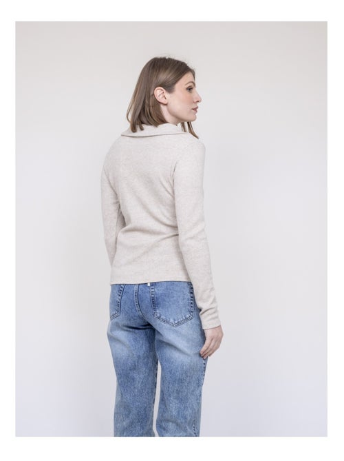 Top cuello polo FRANINA - Kiabi