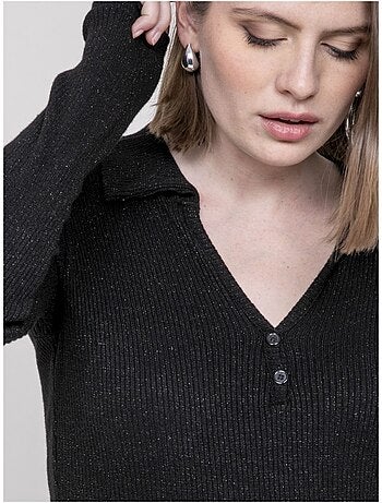 Top cuello polo FRANINA