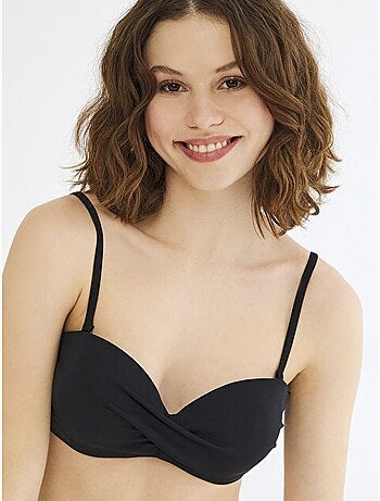 Top de bikini básico sin tirantes penti