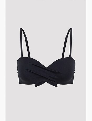 Top de bikini básico sin tirantes penti