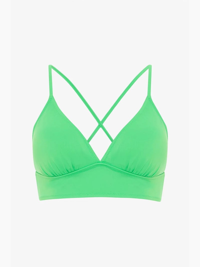 Top de bikini bralette mujer penti Verde menta - Kiabi
