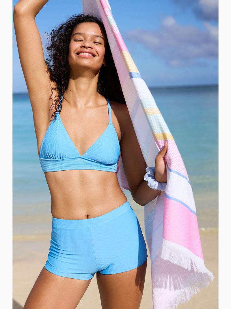 Top de bikini bubble bralette penti Azul cielo - Kiabi