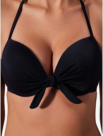 Top de bikini con copa penti