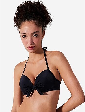 Top de bikini con copa penti