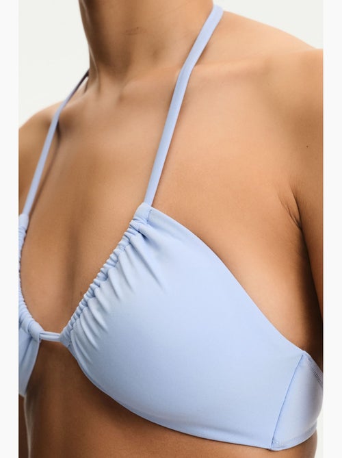Top de bikini con escote en v invertido penti - Kiabi Top de bikini con escote en v invertido penti - Kiabi