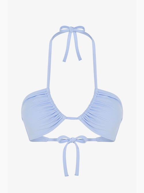 Top de bikini con escote en v invertido penti - Kiabi Top de bikini con escote en v invertido penti - Kiabi