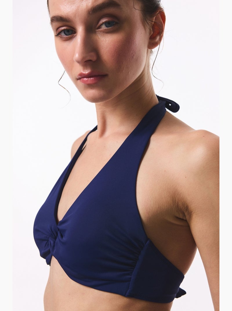 Top de bikini de mujer penti Azul marino - Kiabi
