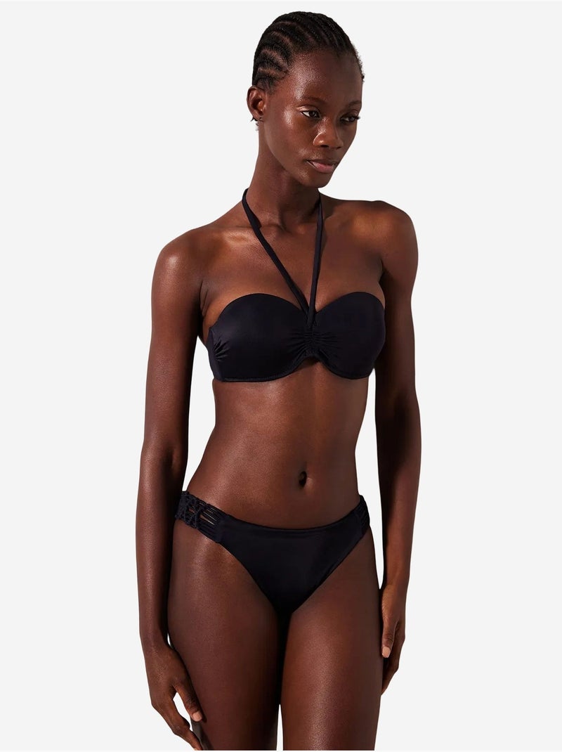 Top de bikini de mujer penti Negro - Kiabi