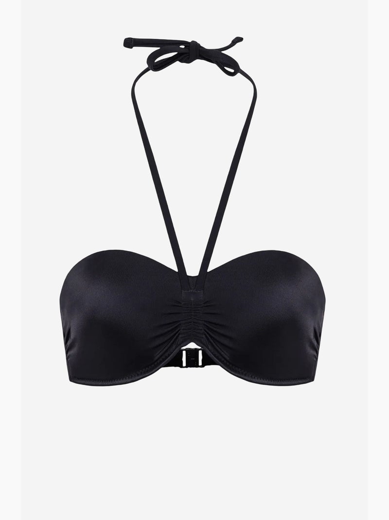 Top de bikini de mujer penti Negro - Kiabi