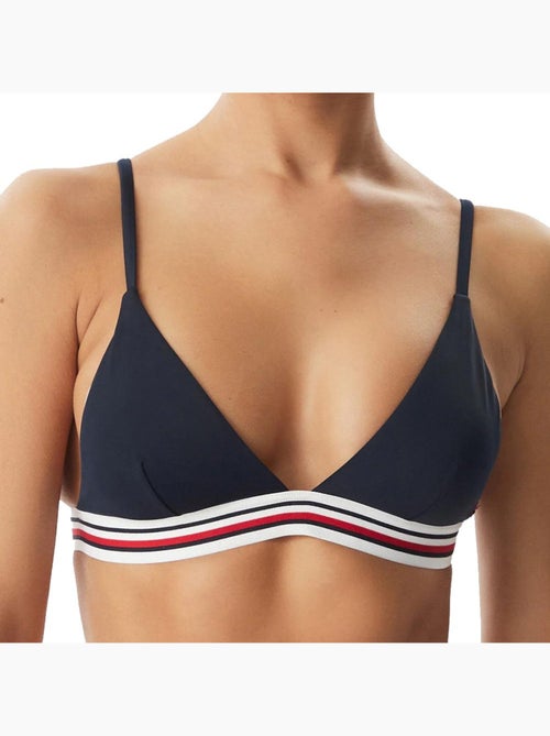 Top de bikini de triángulo tommy hilfiger para mujer - Kiabi Top de bikini de triángulo tommy hilfiger para mujer - Kiabi