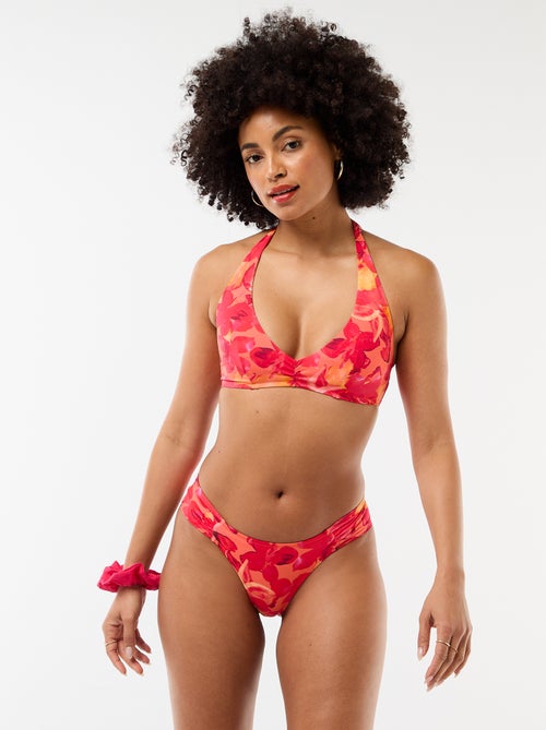 Top de bikini estampado floral - Kiabi