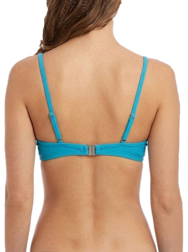 Top de Bikini para Mujer Sun Project Azul turquesa - Kiabi