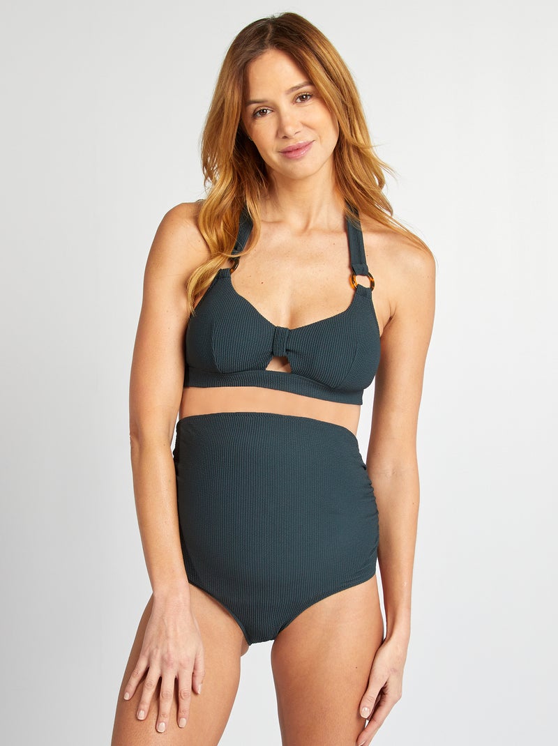 Top de bikini premamá VERDE - Kiabi